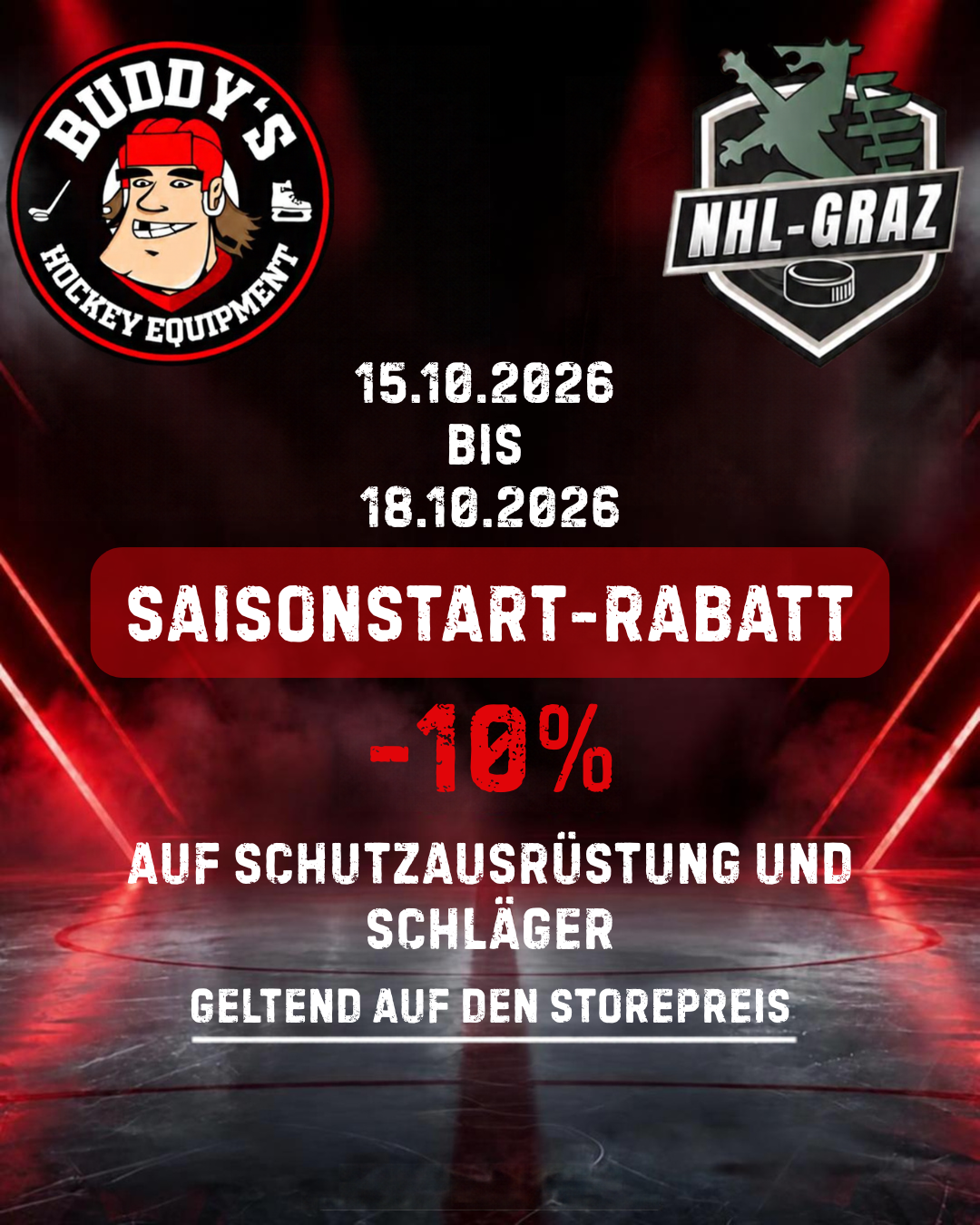 Aktion zum NHL Saisonstart